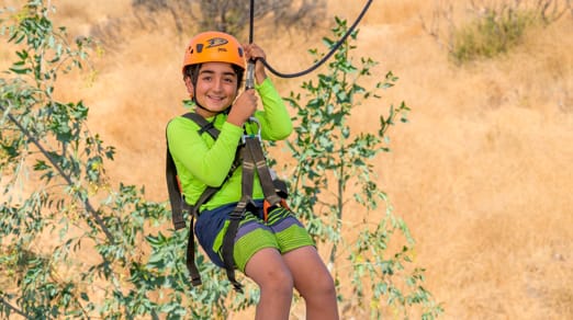 zip-lining-kid