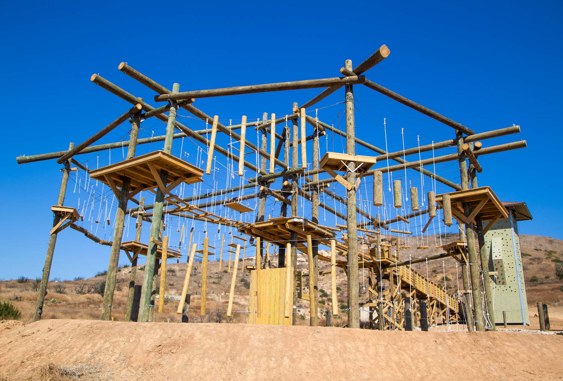 Adventure Hill challenge course