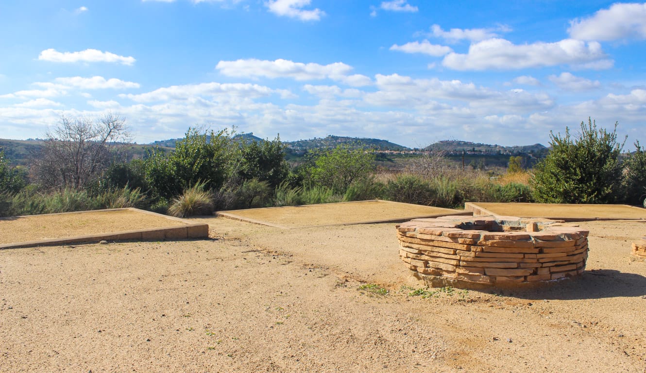 Camping spots on Adventure Hill