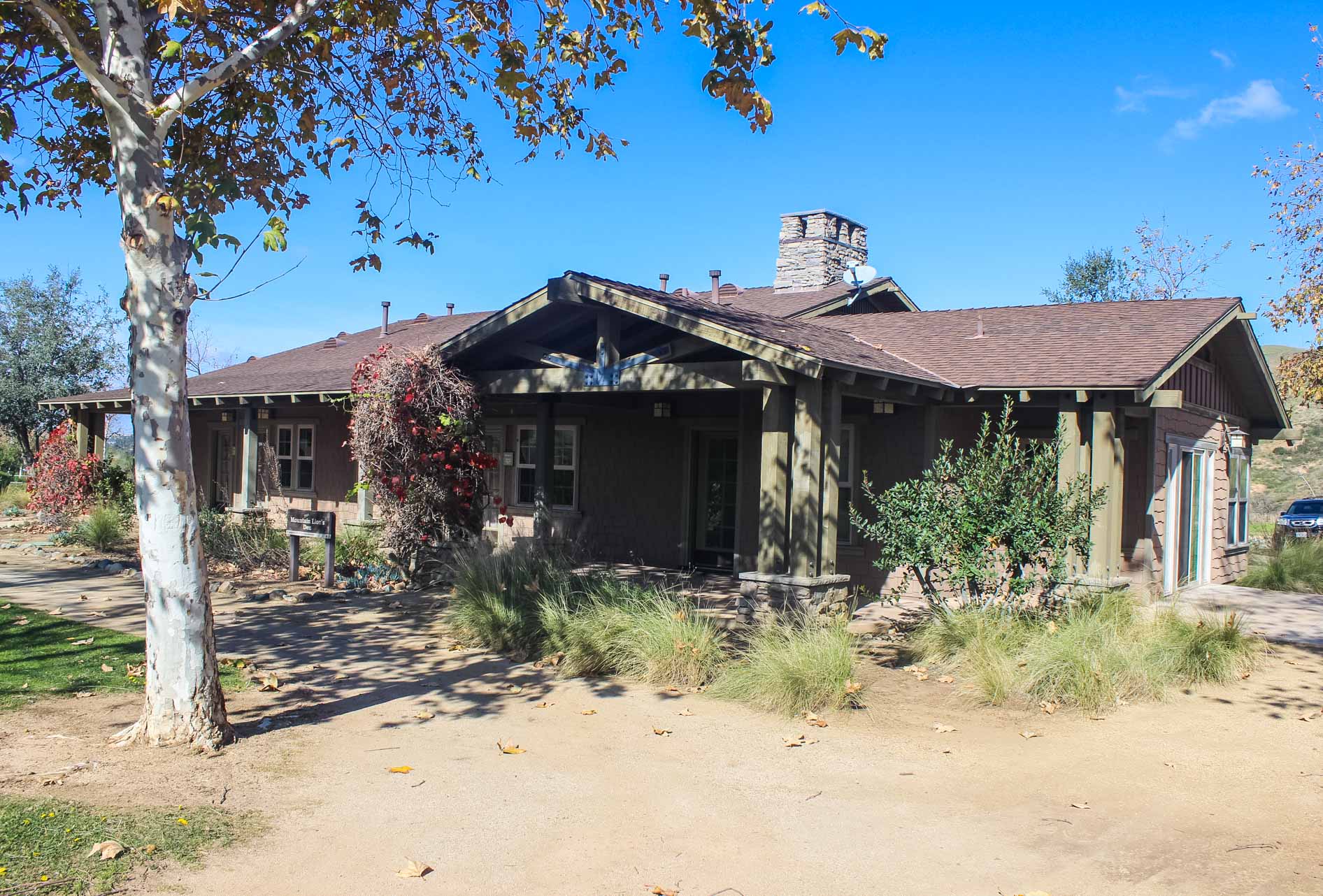 Exterior of Bungalow lodging area