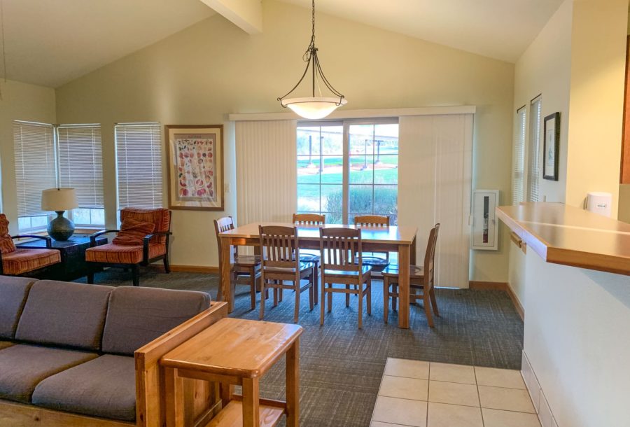 Dining room of Bungalow lodging area