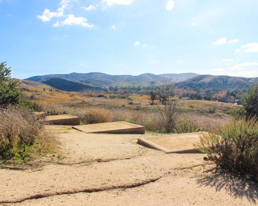 Camping spots on Adventure Hill